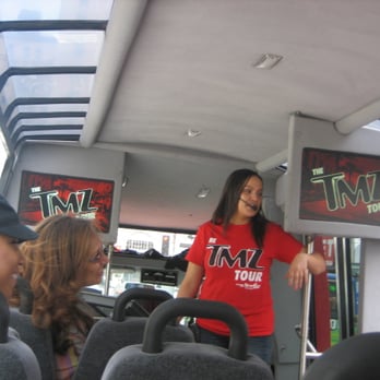TMZ Tours - Amanda, our tour guide. - Bus Tours Near Me - Hollywood, California