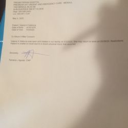 Law Office of Bryce M Hamblin Plc - Doctor's excuse
