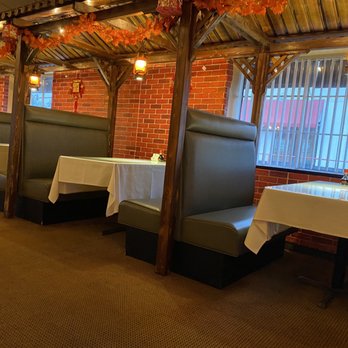 Hot Pot Chen - a row of booths in a restaurant - Chinese Near Me - Ann Arbor, Michigan