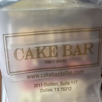 Cake Bar - A bag FULL - Patisserie/Cake Shop Near Me - Dallas, Texas
