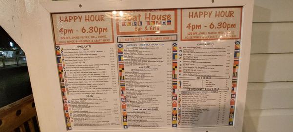 Menu photo 4 Boat House Bar & Grill Key West, FL Menu photo 4 Boat House Bar & Grill Key West, FL