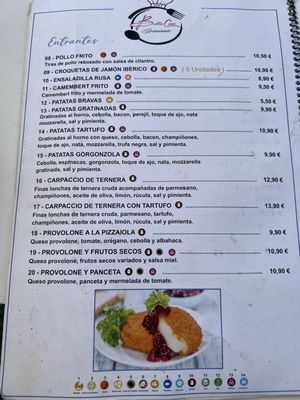 Menu photo 4 Bella Ciao Restaurante Gandia, V