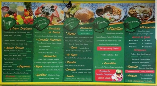 Menu photo 6 Jugos Vallarta Santa Ana, CA
