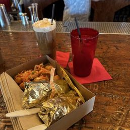 Tacos and Tatchos. With washi tape, cowboy coffee, and an arnold palmer. Tacos and Tatchos. With washi tape, cowboy coffee, and an arnold palmer.