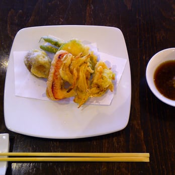 Ramen Seto - Veg Tempura - onion, pepper, courgette, green beans, Shitake mushroom - Japanese Near Me - London, XGL Ramen Seto - Veg Tempura - onion, pepper, courgette, green beans, Shitake mushroom - Japanese Near Me - London, XGL