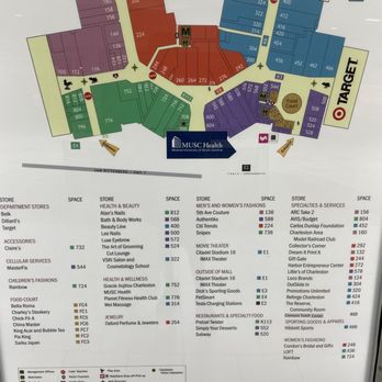 Citadel Mall - Store map - Shopping Centers Near Me - Charleston, South Carolina