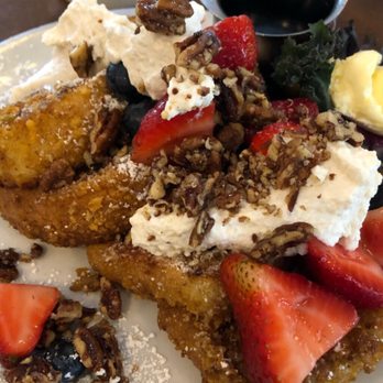 Marston's - French toast "the works"........ - Breakfast & Brunch Near Me - Pasadena, California