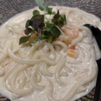 Cozen - Cream seafood truffle udon. Mmmmmmm - Japanese Near Me - Vancouver, British Columbia Cozen - Cream seafood truffle udon. Mmmmmmm - Japanese Near Me - Vancouver, British Columbia