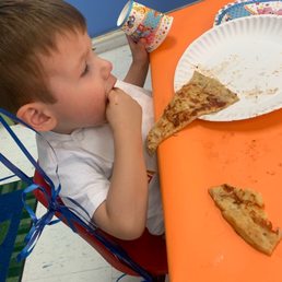 Yummy pizza!