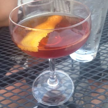 Tattersall Distilling - Red Dog (corn barreled whiskey, cold press, sour cherry liqueur, bitters, and orange peel) - Distilleries Near Me - Minneapolis, Minnesota Tattersall Distilling - Red Dog (corn barreled whiskey, cold press, sour cherry liqueur, bitters, and orange peel) - Distilleries Near Me - Minneapolis, Minnesota