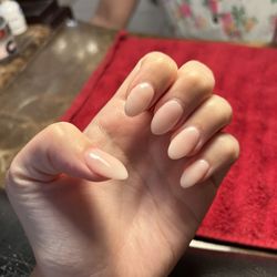 Elegant Nails & Spa - Dip nails with tips. mayflower did a great job!