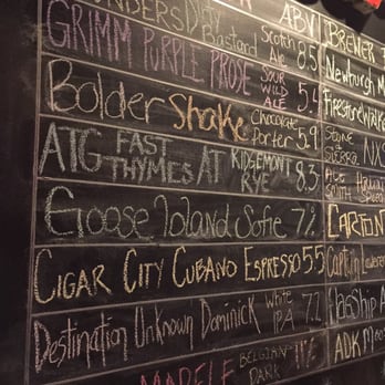 Jackson's Restaurant - The beer menu on 1/15/2016 - American Near Me - Commack, New York Jackson's Restaurant - The beer menu on 1/15/2016 - American Near Me - Commack, New York