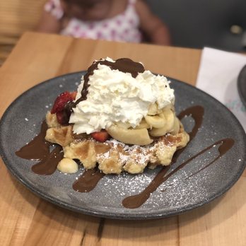 Waffle Stop - Nutella Strawberry Banana - Breakfast & Brunch Near Me - Tacoma, Washington Waffle Stop - Nutella Strawberry Banana - Breakfast & Brunch Near Me - Tacoma, Washington