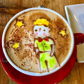 Himalayan Coffee House - The little prince late art - Coffee & Tea Near Me - Toronto, Ontario