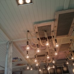 Pancake & Waffle Shack - Near light fixture!