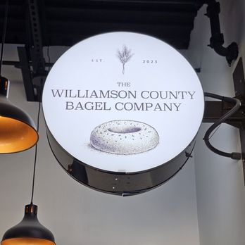 The Williamson County Bagel Company - Signage in store - Bagels Near Me - Cedar Park, Texas The Williamson County Bagel Company - Signage in store - Bagels Near Me - Cedar Park, Texas
