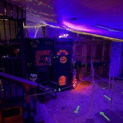 The Haunted Funeral Home - Pre-show area