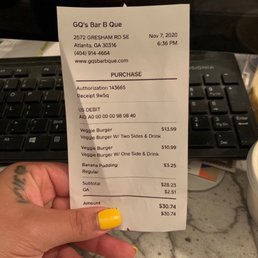 Receipt. Receipt.