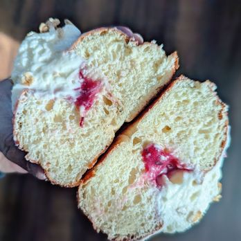 Sidecar Doughnuts & Coffee - Berry Parfait.. Could use a bit more berry filling. - Donuts Near Me - Pasadena, California Sidecar Doughnuts & Coffee - Berry Parfait.. Could use a bit more berry filling. - Donuts Near Me - Pasadena, California