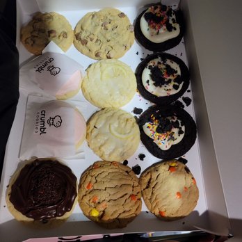Crumbl - Sun Prairie - Assortment of 12 cookies - Bakeries Near Me - Sun Prairie, Wisconsin