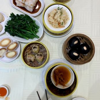 Sea Harbour - Chicken feet, har gow, rice rolls, egg white tarts - Seafood Near Me - Rosemead, California