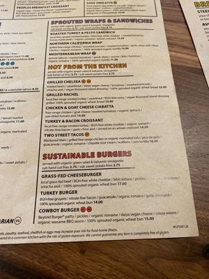 Menu photo 5 Peoples Organic Minneapolis, MN Menu photo 5 Peoples Organic Minneapolis, MN