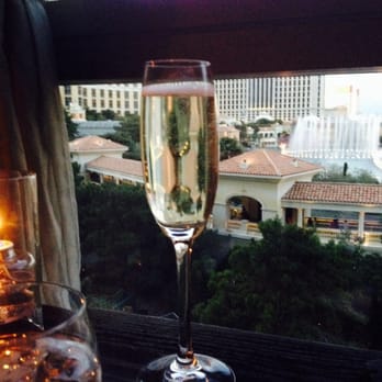 Scarpetta - Prosecco and a great view - Italian Near Me - Las Vegas, Nevada