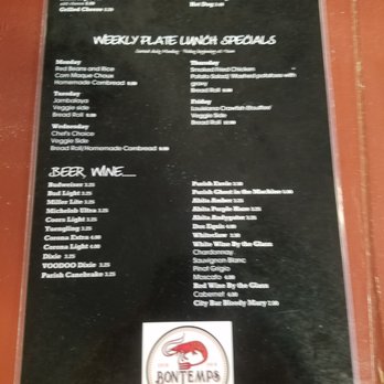 Bon Temps Poboys - Menu 2 - Meat Shops Near Me - Orange Beach, Alabama Bon Temps Poboys - Menu 2 - Meat Shops Near Me - Orange Beach, Alabama