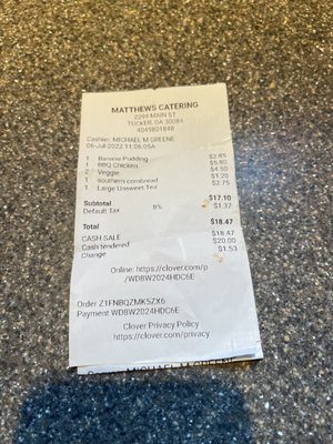 Matthews Cafeteria by null