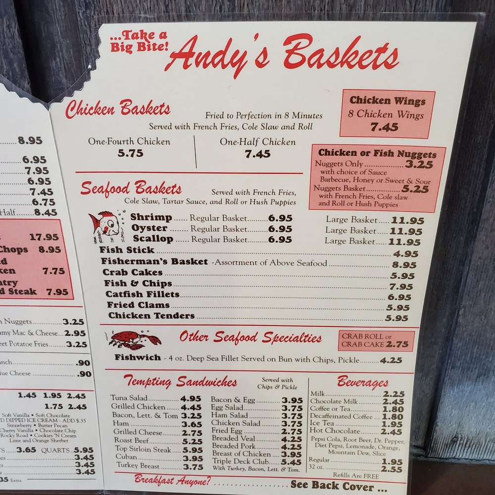 Andy's Igloo - Menu - American Near Me - Winter Haven, Florida Andy's Igloo - Menu - American Near Me - Winter Haven, Florida