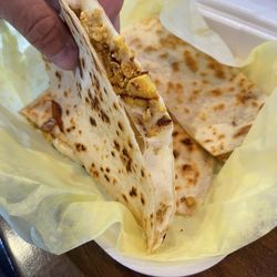 The Taco And I - Chicken quesadillas
