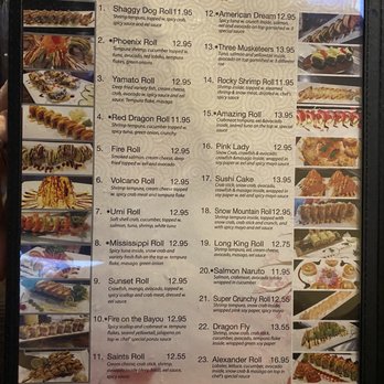 Yamato Steakhouse - Menu - Japanese Near Me - Marianna, Florida Yamato Steakhouse - Menu - Japanese Near Me - Marianna, Florida