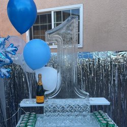 Long Beach Ice - Our ice sculpture was a hit at the party!