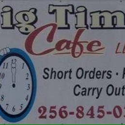 Big Time Cafe Sign
