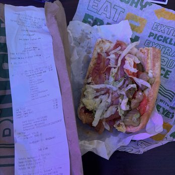 Subway - They gave me a 6 inch instead of the 12inch like I ordered and forgot to add the chicken to a chicken bacon ranch sandwich. - Sandwiches Near Me - Pendleton, South Carolina Subway - They gave me a 6 inch instead of the 12inch like I ordered and forgot to add the chicken to a chicken bacon ranch sandwich. - Sandwiches Near Me - Pendleton, South Carolina