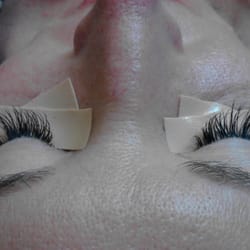 Mane Element - 1st Eye Lash Extensions Before Pic Client B