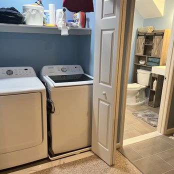 Smart House Remodeling - After - relocated laundry - General Contractors Near Me - Spotsylvania, Virginia