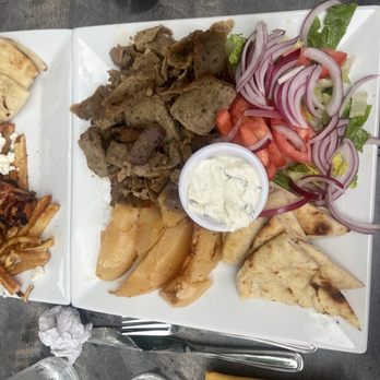 Ambeli Greek Taverna - Gyro Platter - Greek Near Me - Cranford, New Jersey