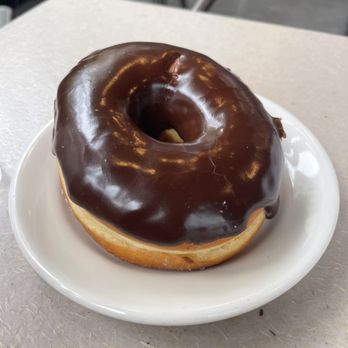 Top Pot Doughnuts - Chocolate glazed - Donuts Near Me - Seattle, Washington