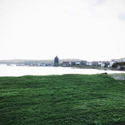 The Lodge Islay - The view from the Laphroaig room.