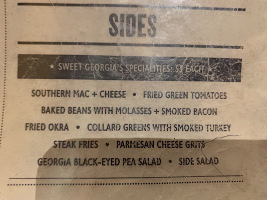 Menu photo 8 Sweet Georgia's Juke Joint Atlanta, GA Menu photo 8 Sweet Georgia's Juke Joint Atlanta, GA