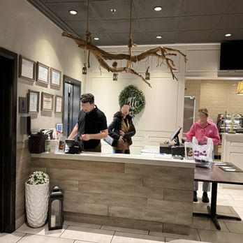 Plateia Mediterranean Kitchen Bar - Reception desk at a quiet moment. - Bars Near Me - Glenview, Illinois