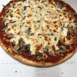 Thin crust mushroom Thin crust mushroom