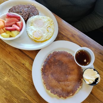 Oak Tree Northwest Bar & Grill - Oak Tree Classic $12.99. Substitute toast for pancake (+$1). Substitute hash browns for fresh fruit (+$1) = $14.99 - Sports Bars Near Me - Ashland, Oregon Oak Tree Northwest Bar & Grill - Oak Tree Classic $12.99. Substitute toast for pancake (+$1). Substitute hash browns for fresh fruit (+$1) = $14.99 - Sports Bars Near Me - Ashland, Oregon