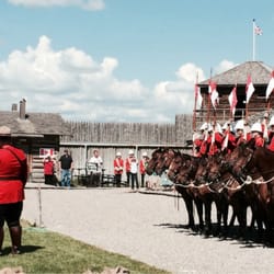 The Fort Museum - Forming up for O'Canada