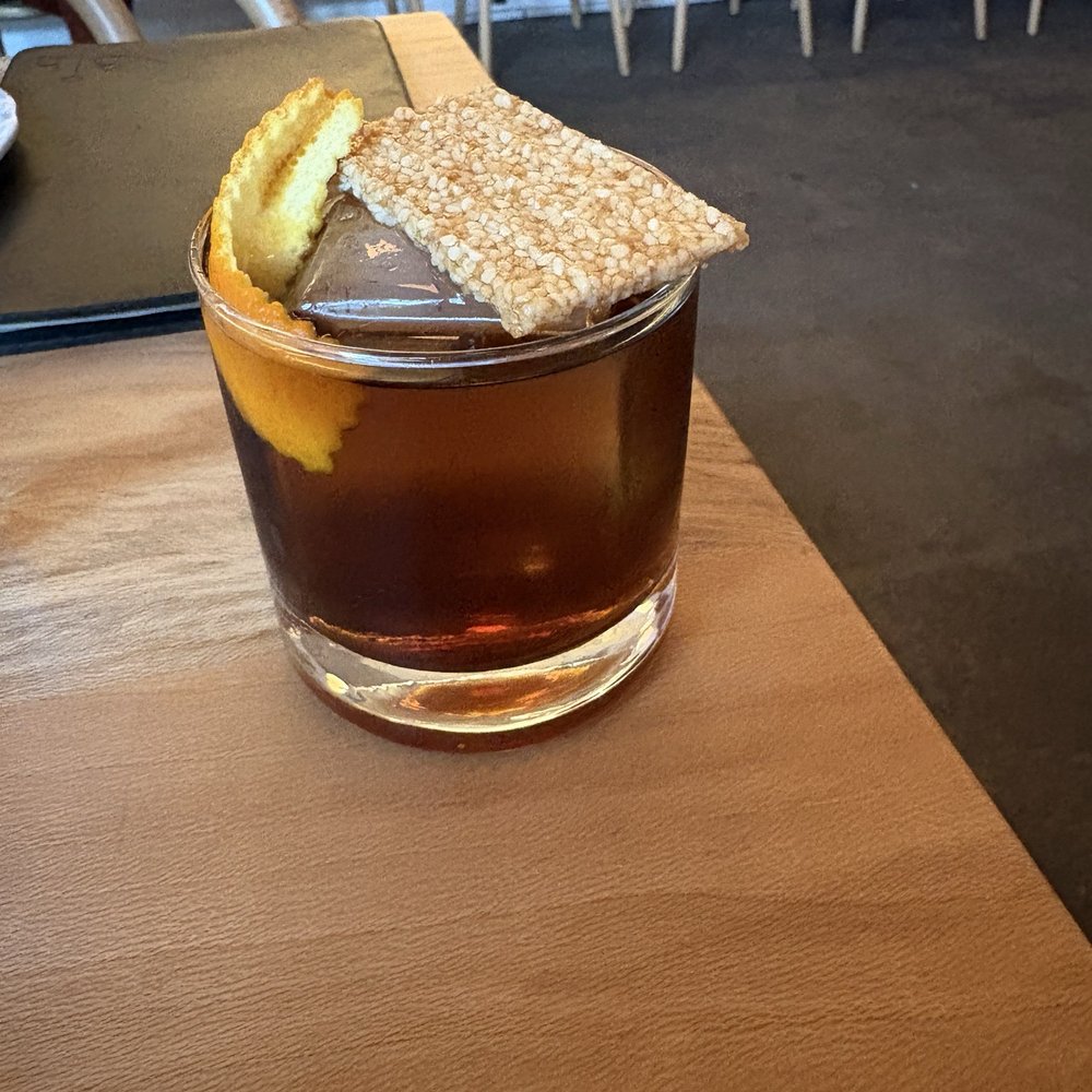 Brewery Bhavana - Black Sesame Old Fashioned - Dim Sum Near Me - Raleigh, North Carolina