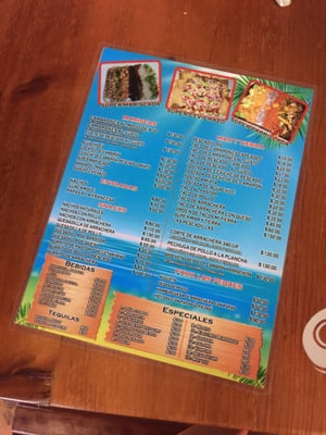 Menu photo 6 Las Pescadillas Cancún, ROO Menu photo 6 Las Pescadillas Cancún, ROO