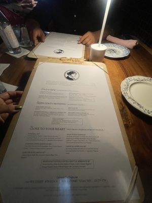 Menu photo 1 Colette at The Phipps San Antonio, TX