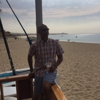 Tabasco - Enjoying Cabo sunrise - Beach Bars Near Me - Cabo San Lucas, BCS