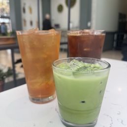 Matcha Latte, Iced Tea, and Cold Brew Matcha Latte, Iced Tea, and Cold Brew